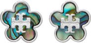 Tory Burch Forget Me Not Enamel Stud Earrings
