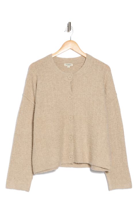 Waffle Knit Cardigan