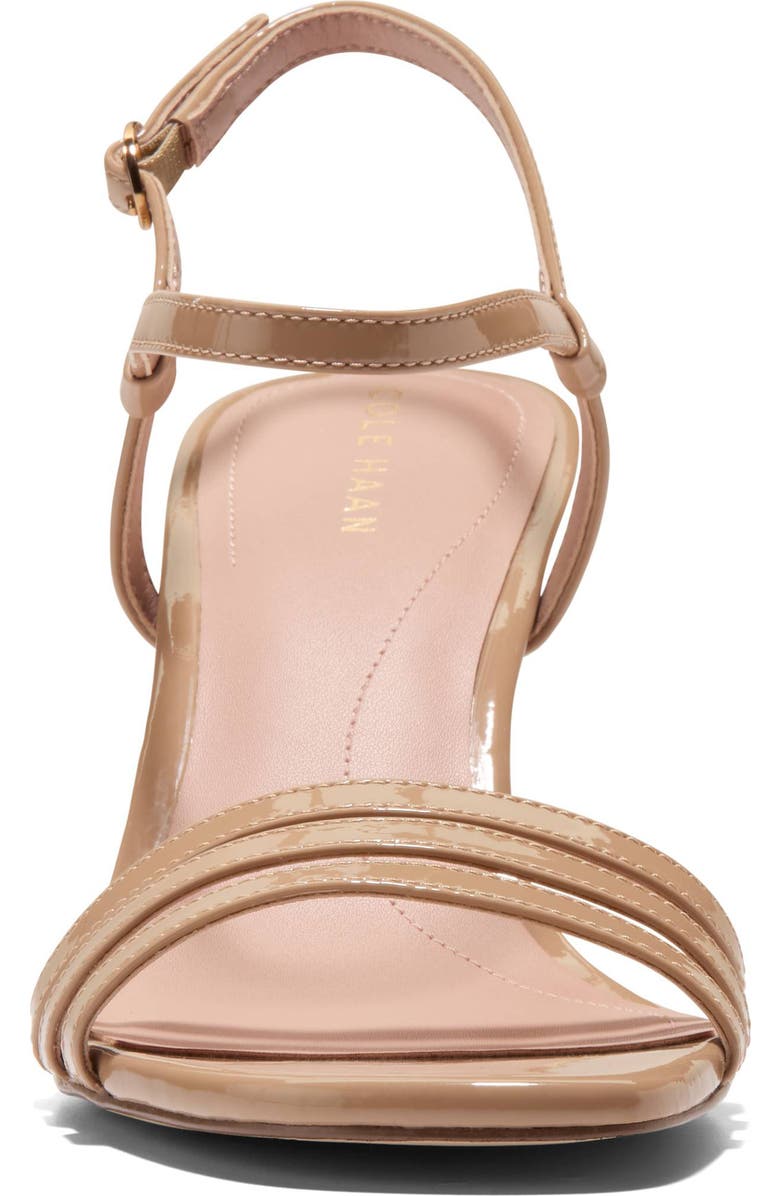Cole Haan Michelina Strappy Sandal, Alternate, color, Tuscan Sand Patent Leather