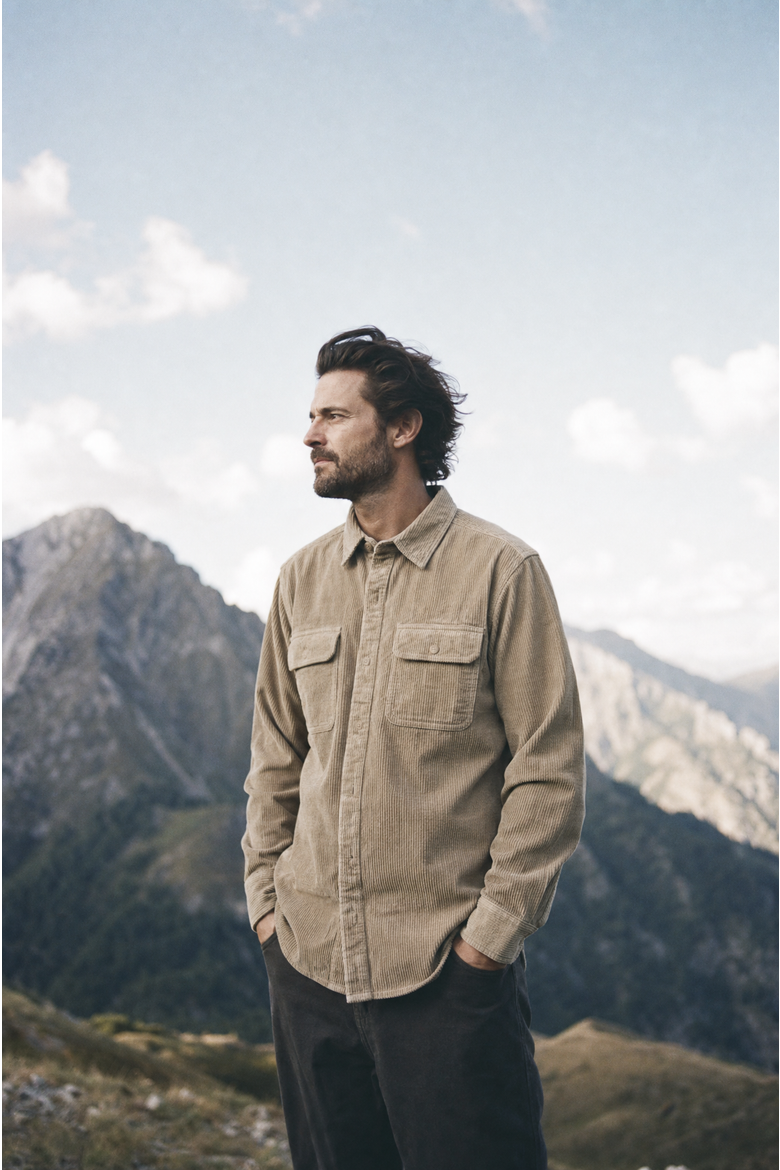Everyday Corduroy Shirt, Alternate, color, Tan
