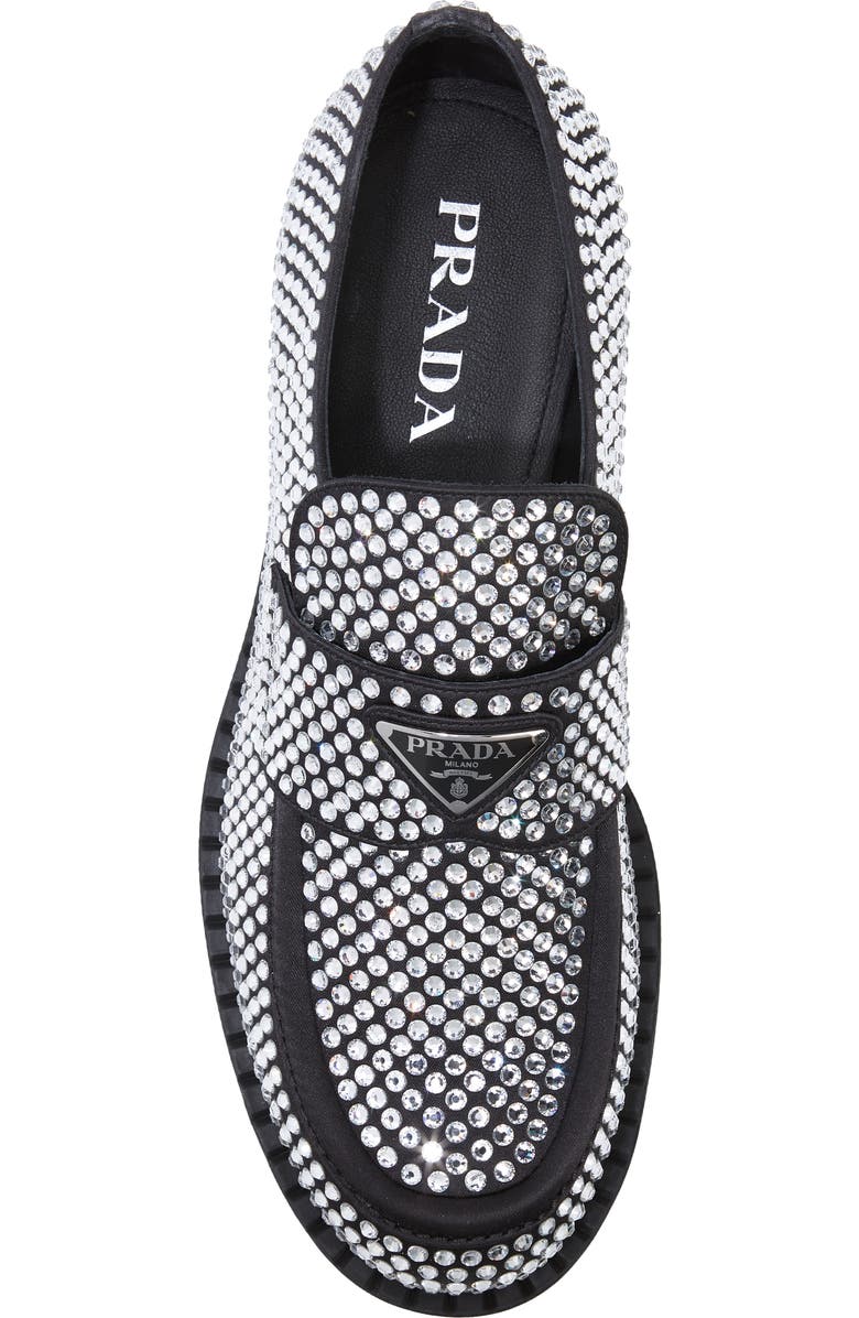 Prada Chocolate Loafer, Alternate, color,