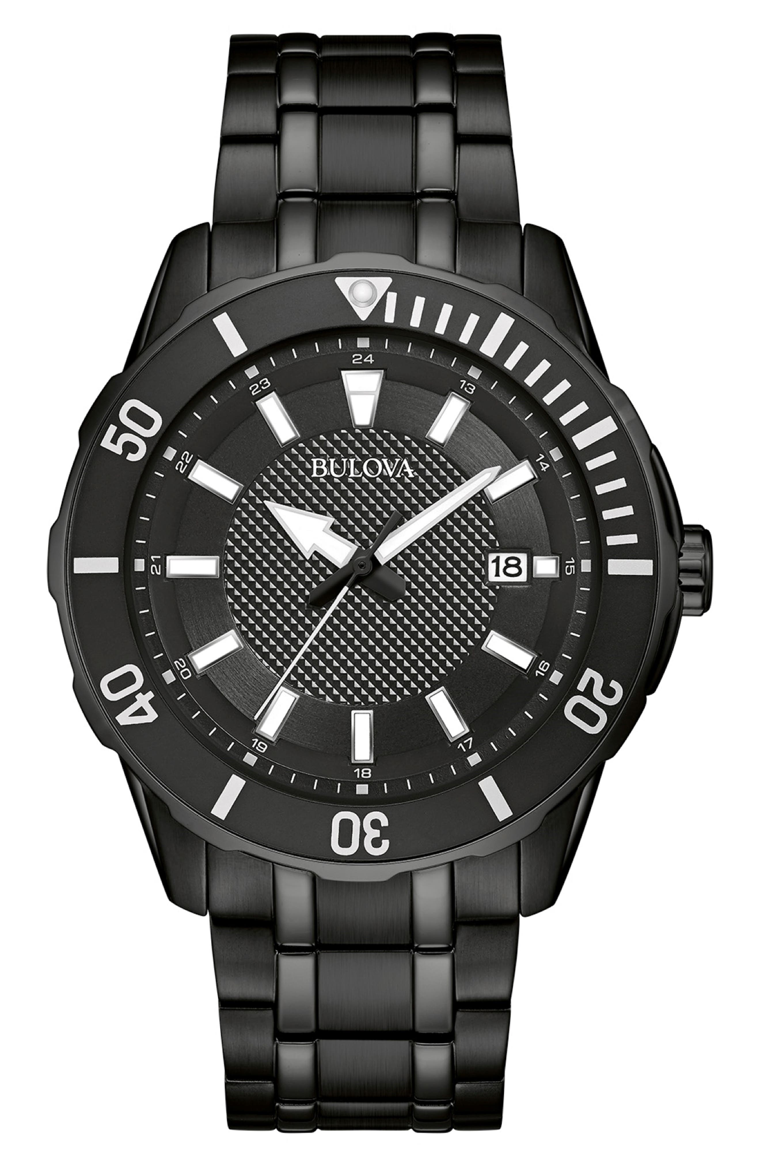 BULOVA Bracelet Watch, 43mm