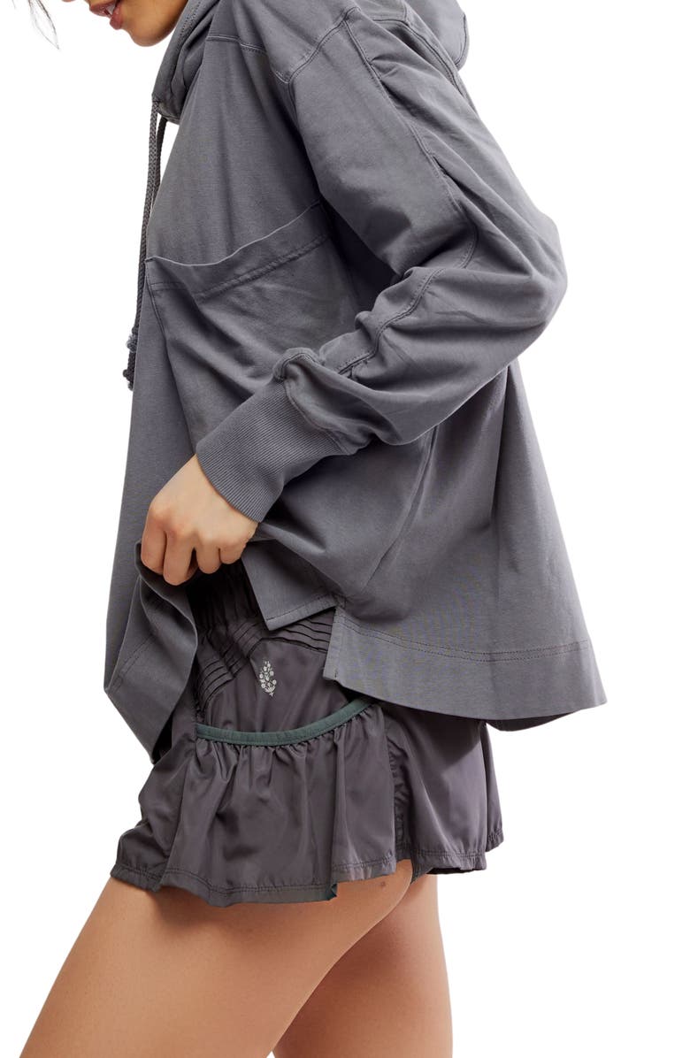 Free People FP Movement Hot Shot Stretch Cotton Fleece Hoodie, Alternate, color, 