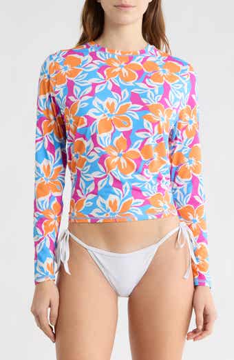 Roxy Topanga Canyon Sea Skipping Long Sleeve Rashguard