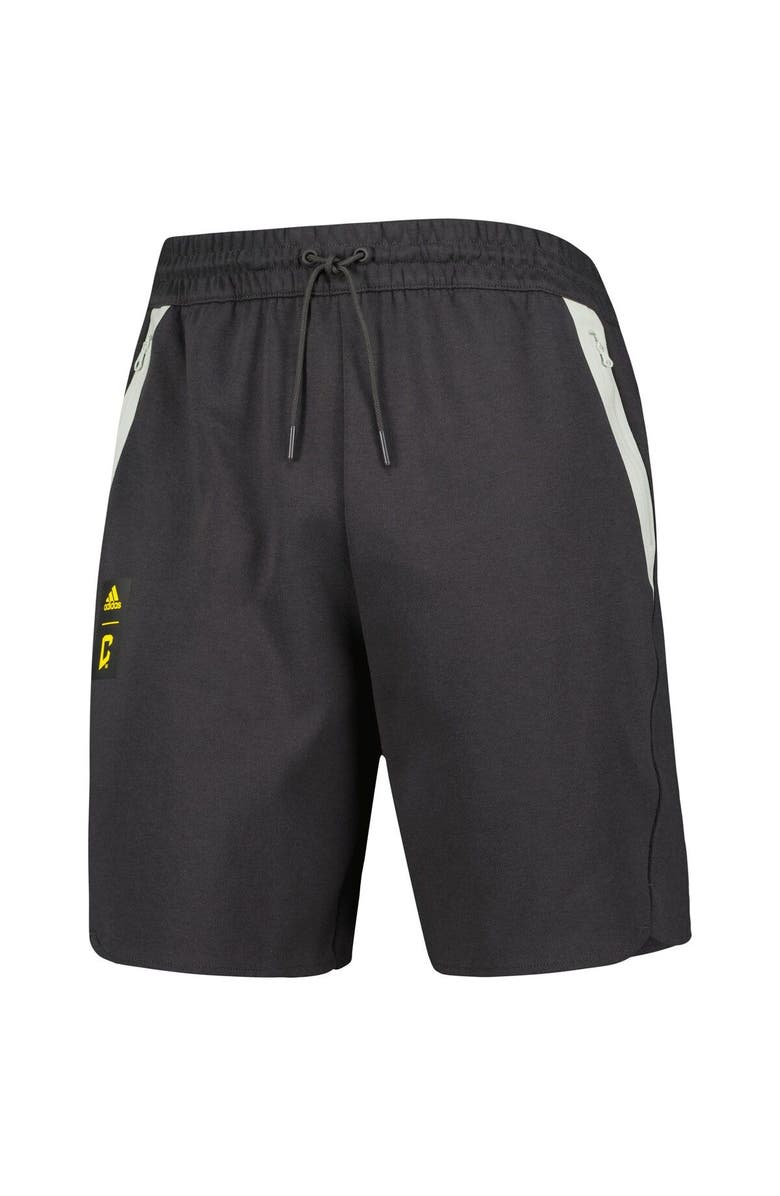 adidas Men's adidas Charcoal Columbus Crew 2023 Player Travel Shorts, Alternate, color, Charcoal