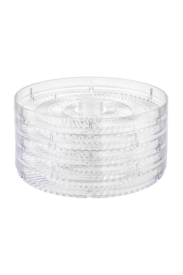 5 Tray Food Dehydrator in Black with Auto Shut Off, Alternate, color, Black