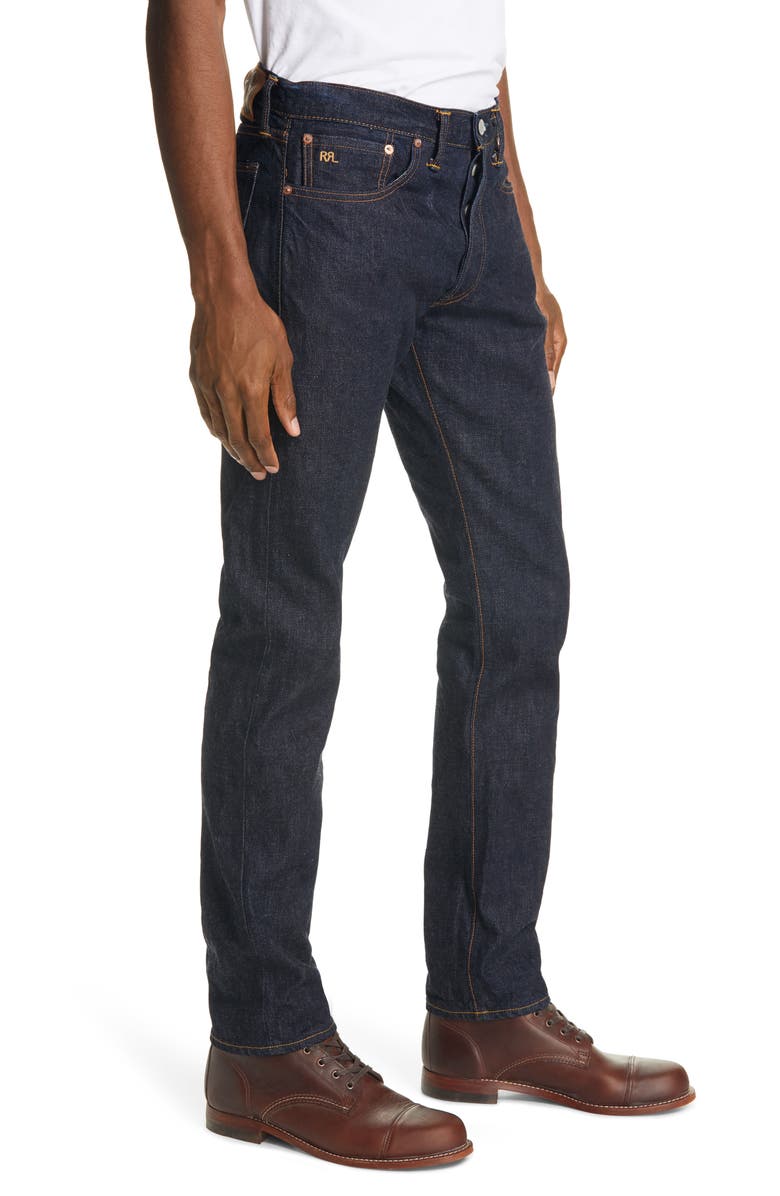 Double RL RRL Slim Fit Jeans, Alternate, color,