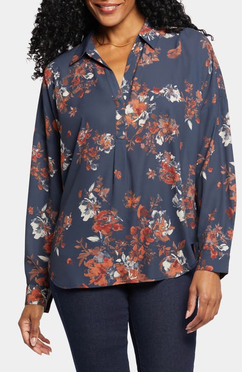 Becky Long Sleeve Popover Shirt