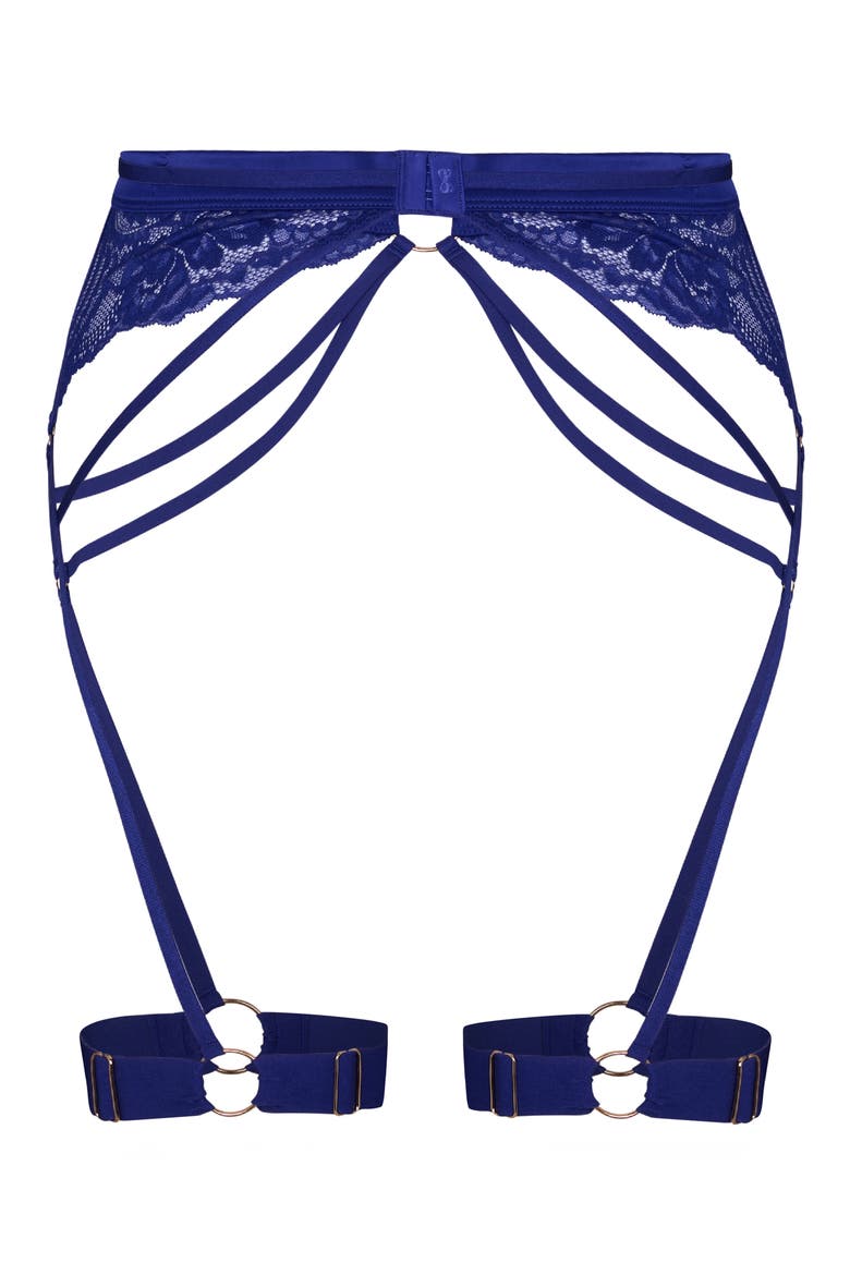 Emmeline Garter Belt, Alternate, color, CLEMATIS BLUE