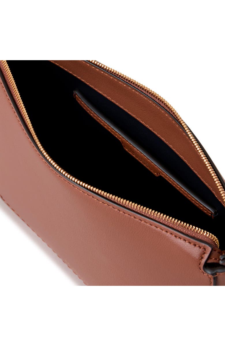 Mulberry Clovelly Leather Crossbody Bag, Alternate, color, Bright Oak