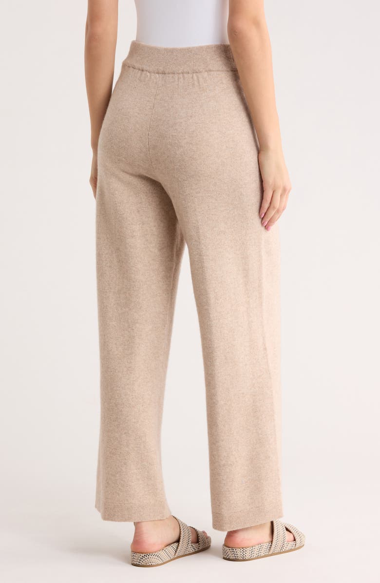 Veronica Beard Jenkins Wool & Cashmere Blend Pants, Alternate, color, Oatmeal