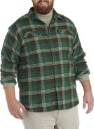 Columbia Big & Tall Flare Stretch Flannel Sport Shirt