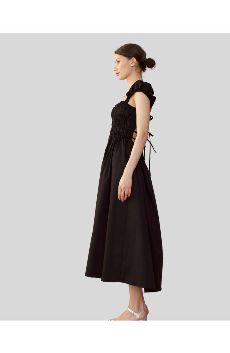 Cynthia Rowley Bodrum Back Tie Dress, Alternate, color, 