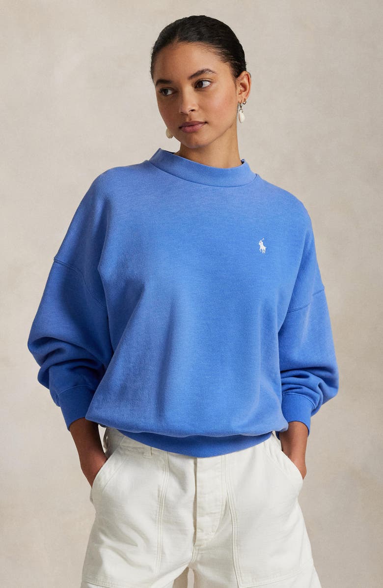 Polo Ralph Lauren Oversize Logo Graphic Sweatshirt, Alternate, color,