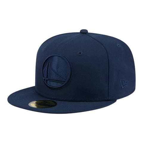 Men's New Era Navy Golden State Warriors Tonal Color Pack 59FIFTY Fitted Hat