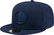 New Era Men's New Era Navy Golden State Warriors Tonal Color Pack 59FIFTY Fitted Hat