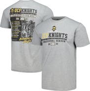 FLOGROWN Men's Heather Gray UCF Knights Inaugural Big 12 Schedule T-Shirt