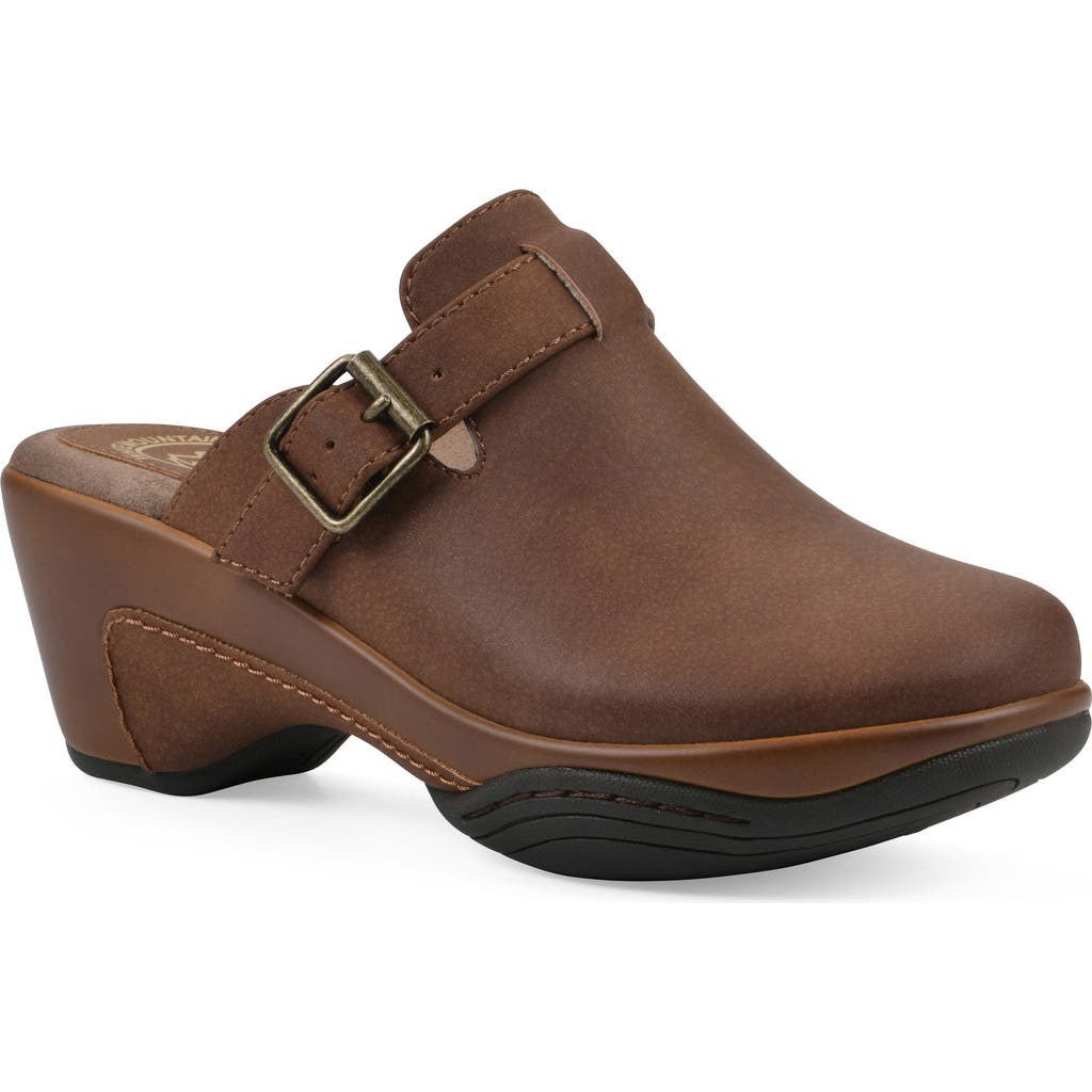 White Mountain Footwear Viewed Mule In Brown