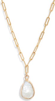 Set & Stones Sedona Baroque Pearl Pendant Necklace