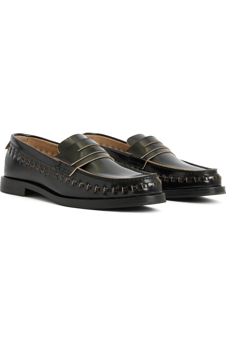 AllSaints Sofie Penny Loafer, Main, color,