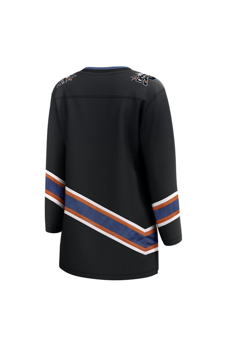 FANATICS Women's Fanatics Branded Black Washington Capitals Special Edition 2.0 Breakaway Blank Jersey, Alternate, color, Black