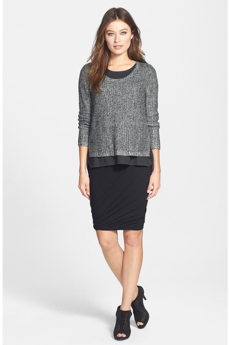 Hemp & Organic Cotton Shell, Alternate, color, CHARCOAL