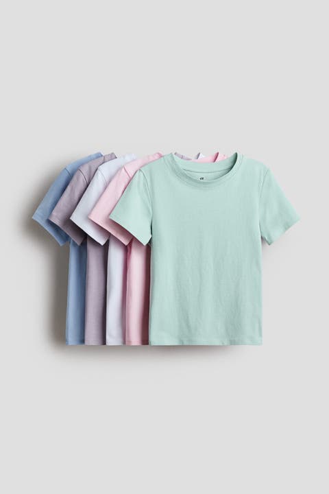 5-pack cotton t-shirts