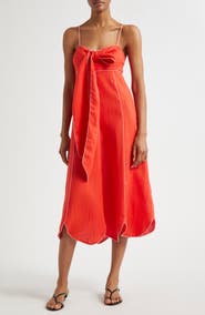 FARM Rio Sleeveless Linen Maxi Dress