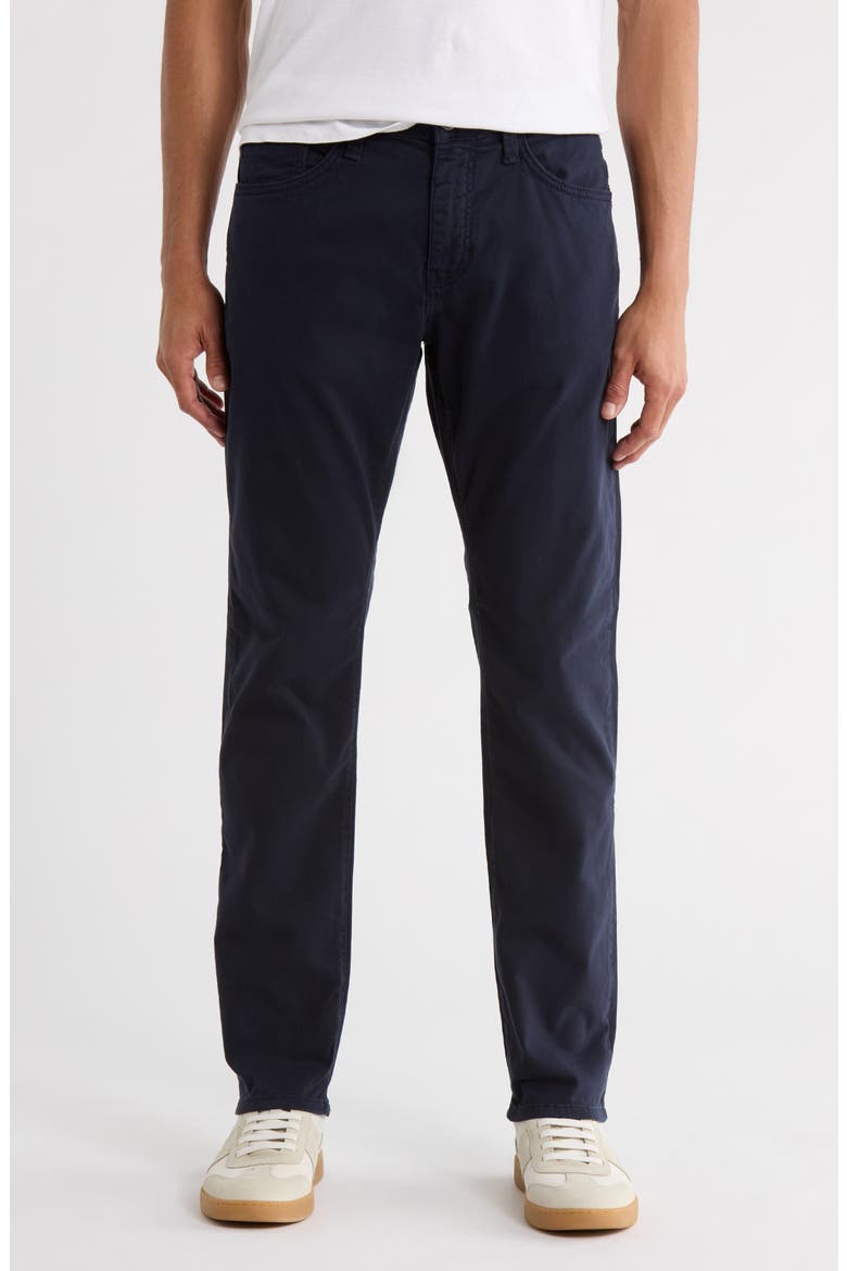 Jake Slim Fit Twill Pants, Main, color, CERULEAN TWILL