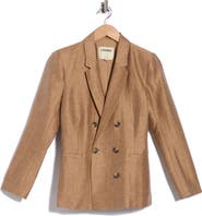 L'AGENCE Colin Double Breasted Blazer