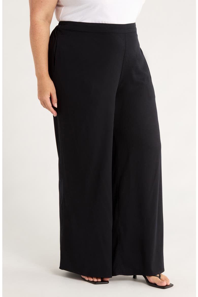 Pull On Pants, Alternate, color, BLACK