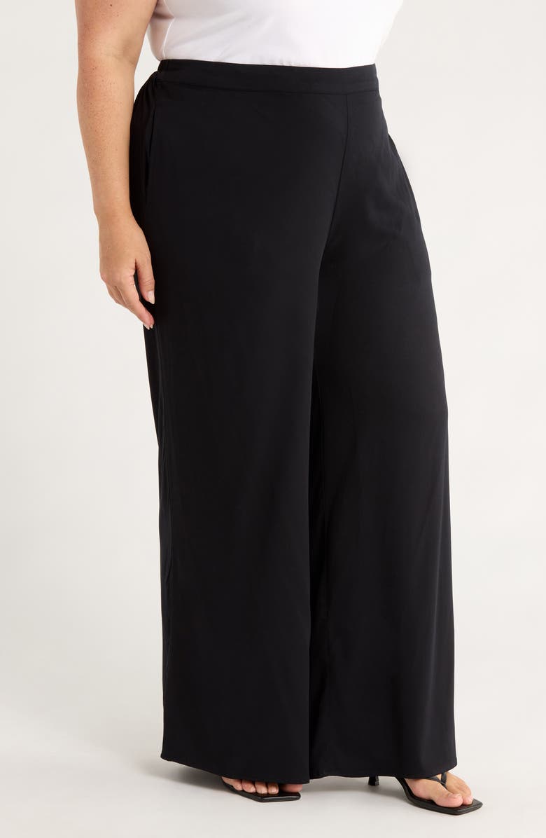 Liverpool Los Angeles Pull On Pants, Alternate, color, Black