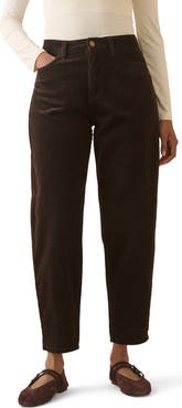 Nobody's Child Seamed Corduroy Barrel Leg Pants