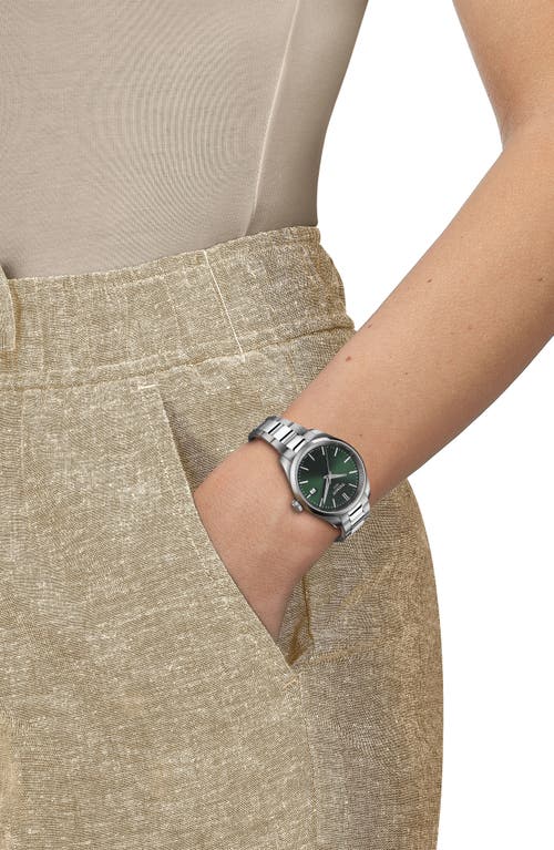 Tissot Pr 100 Quartz Bracelet Watch, 34mm In Green