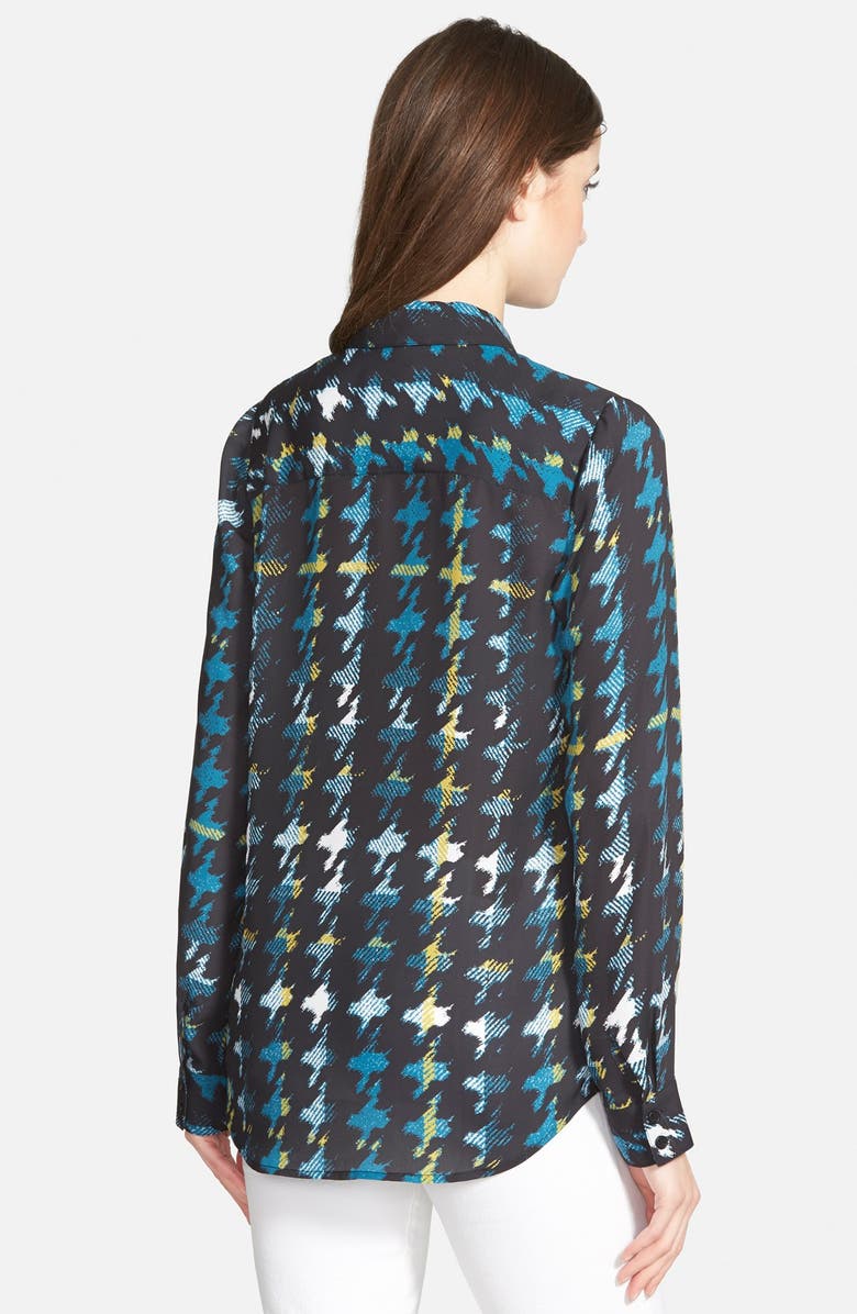 Halogen<sup>®</sup> Pocket Front Print Blouse, Alternate, color, 