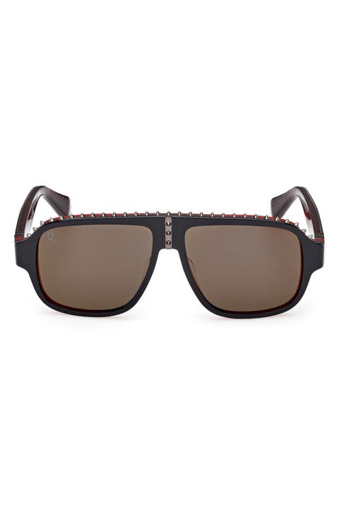 Roller 57mm Navigator Sunglasses