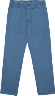 Fortela Japanese Denim Fatigue Trousers