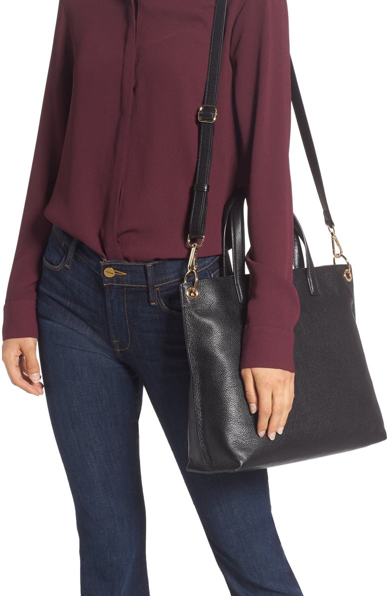 Nordstrom Nicole Leather Tote, Alternate, color,