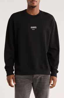 AllSaints Burman Crewneck Cotton Sweatshirt