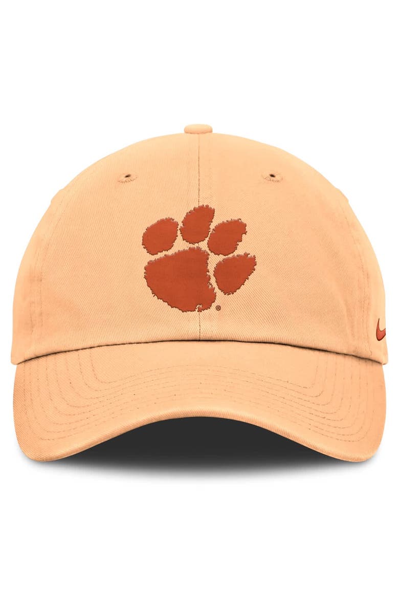 Nike Men's Nike Light Orange Clemson Tigers Club Campus Adjustable Hat, Alternate, color, Light Orange