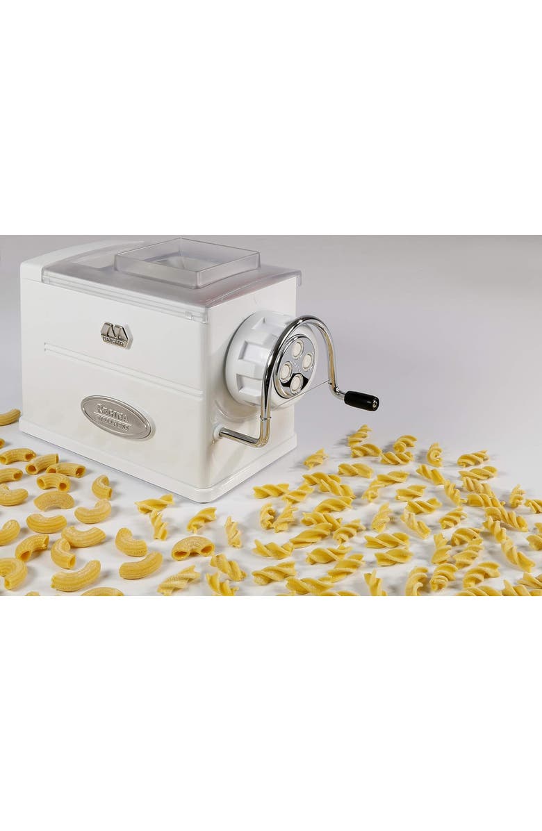 Marcato Regina Pasta Maker, White, Alternate, color, Silver