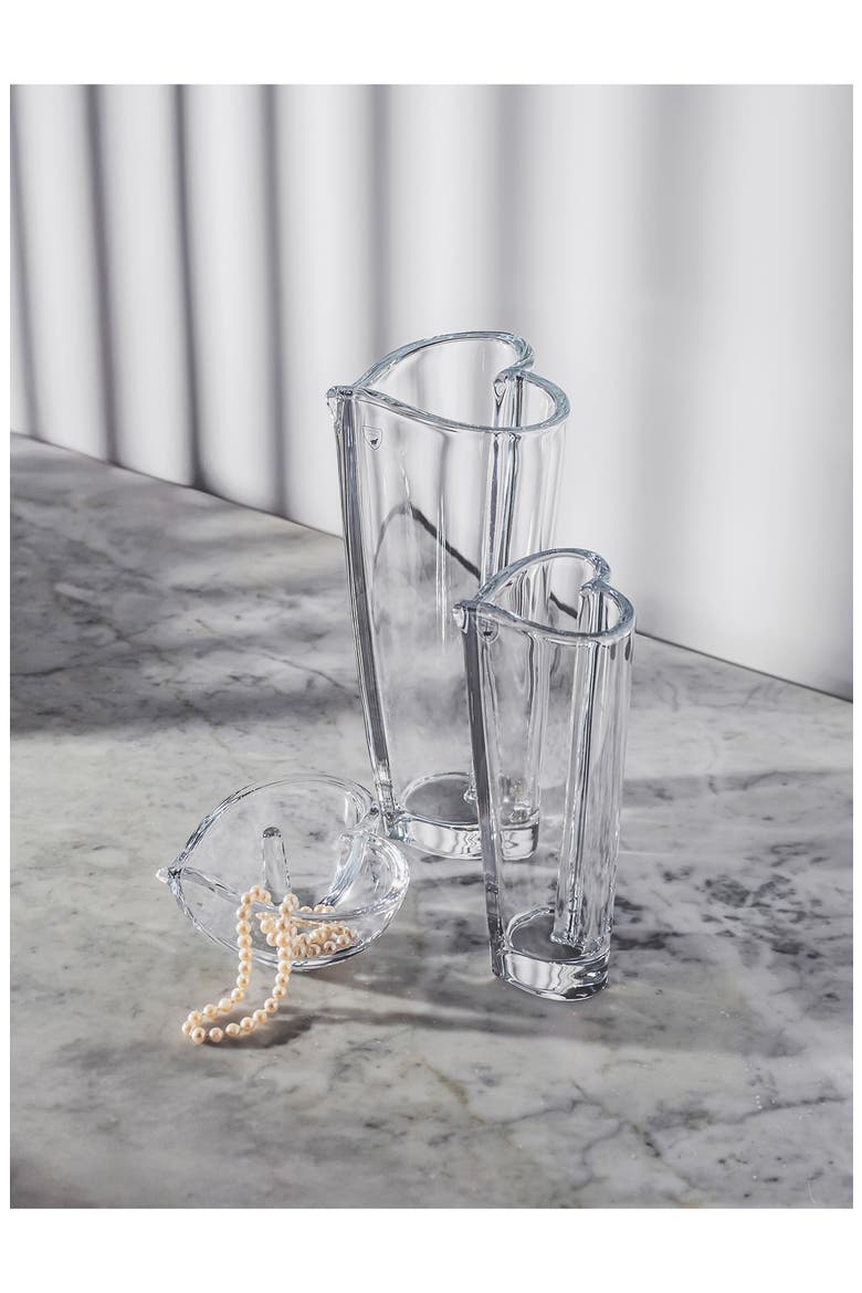 Heart Crystal Ring Holder, Alternate, color, CLEAR