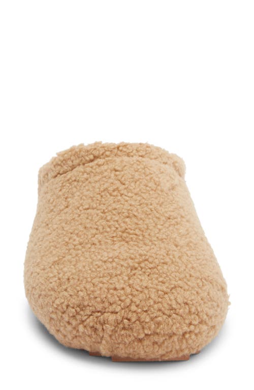 Nordstrom Greer Faux Shearling Clog Slipper In Neutral