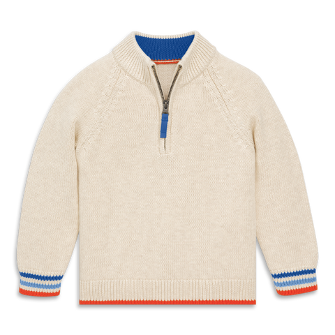 Kids Quarter Zip Sweater
