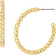 AllSaints Ballchain Hoop Earrings