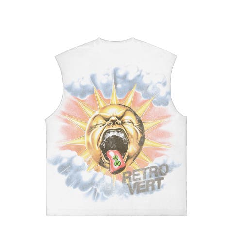 Sun Tongue Tee Cutoff