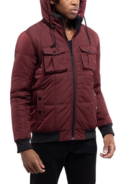 X-ray Xray Hooded Puffer Jacket In Multi