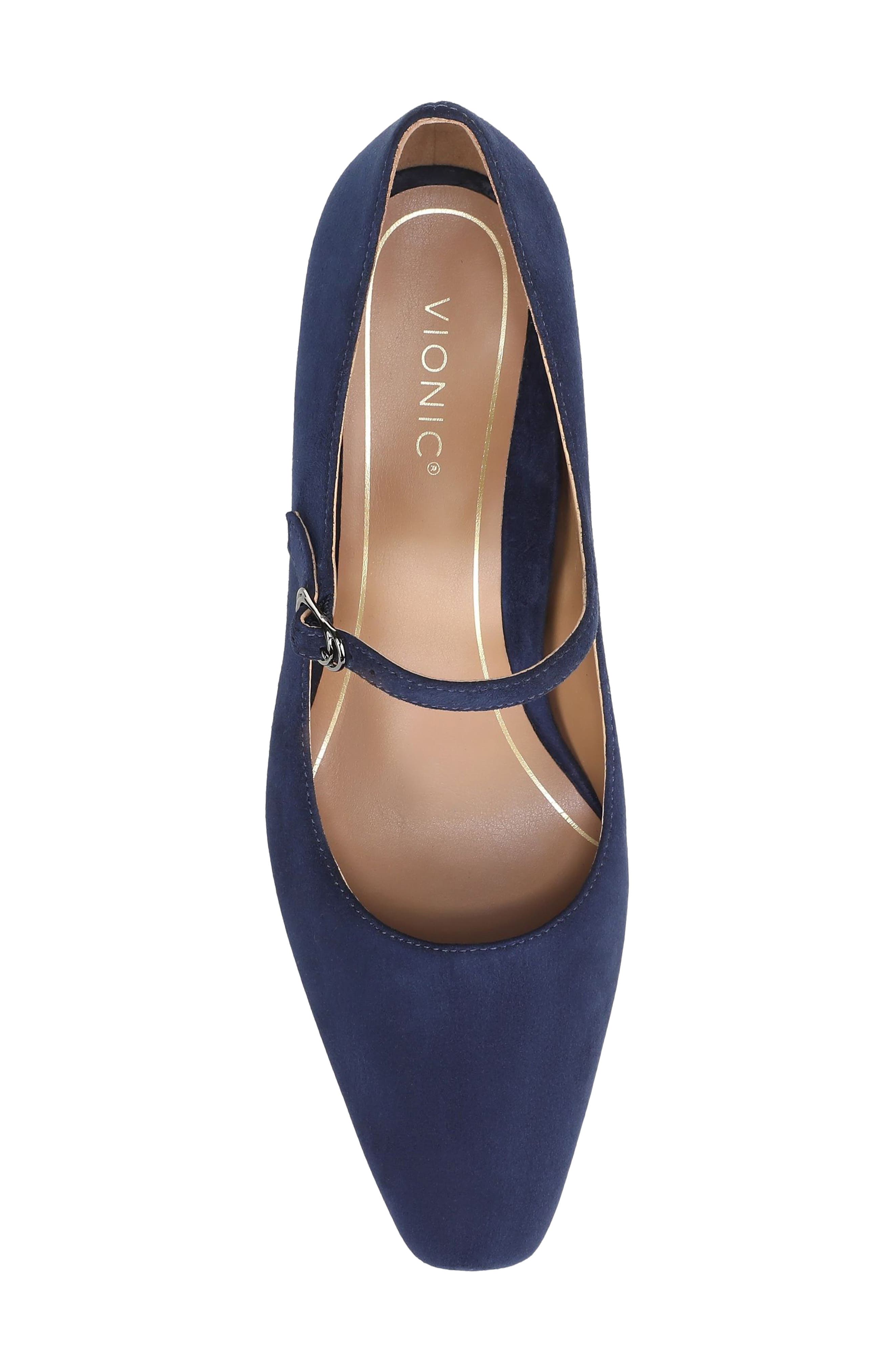 Samira Pump, Alternate, color, NAVY BLAZER SUEDE