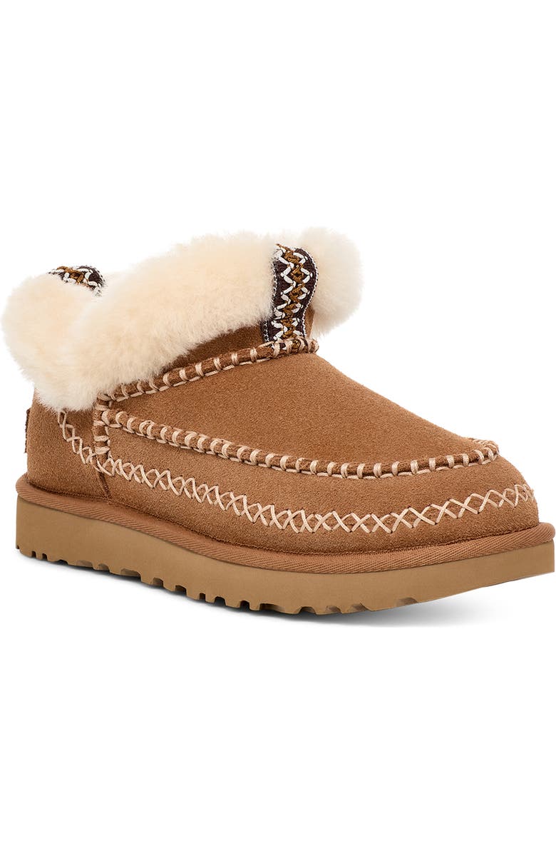 UGG<sup>®</sup> Classic Ultra Mini Alpine Bootie, Main, color, Che