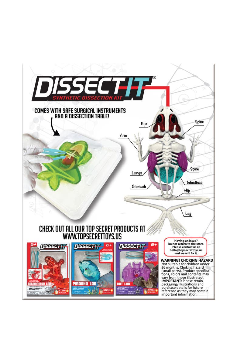 Dissect-It Dissect it Frog Lab, Science Kit, Ages 6+, Alternate, color, Multicolored